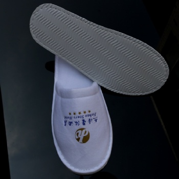 Wholesale washable disposable recyclable velvet spa hotel slipper
